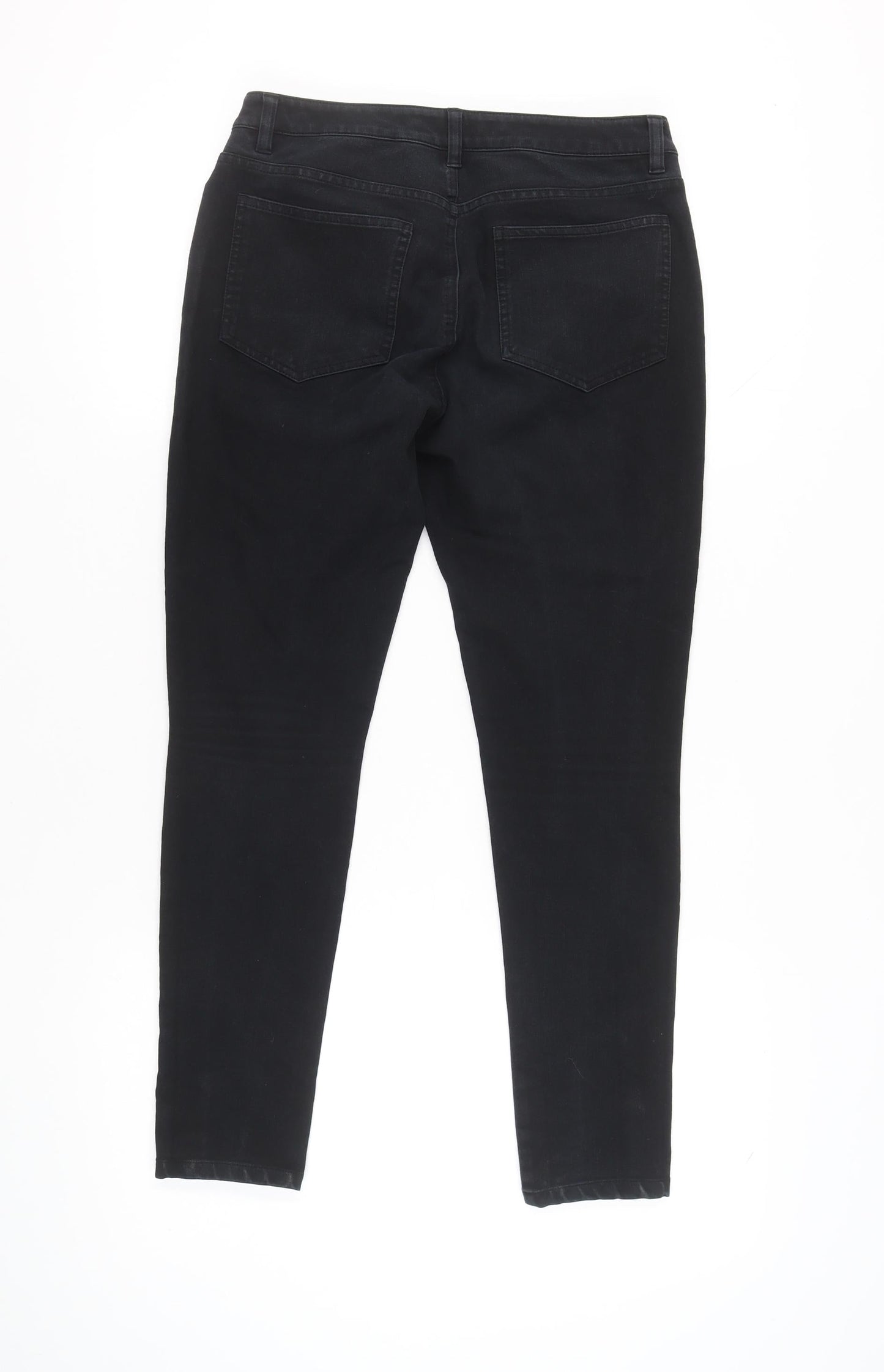 Womens UK Size 10 Boden Slim Fit Skinny Black Jeans