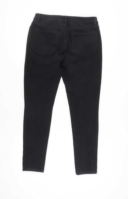 Womens UK Size 10 Boden Slim Fit Skinny Black Jeans