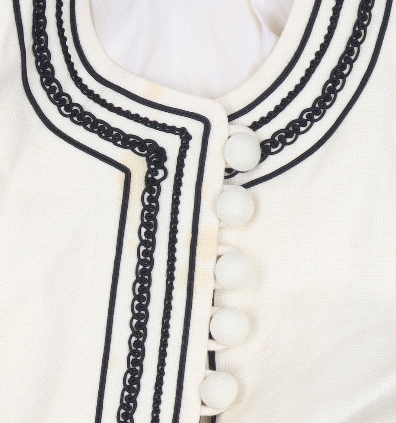 Womens UK Size 14 WEILL Regular Ivory Blazer
