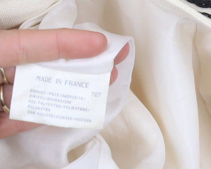 Womens UK Size 14 WEILL Regular Ivory Blazer