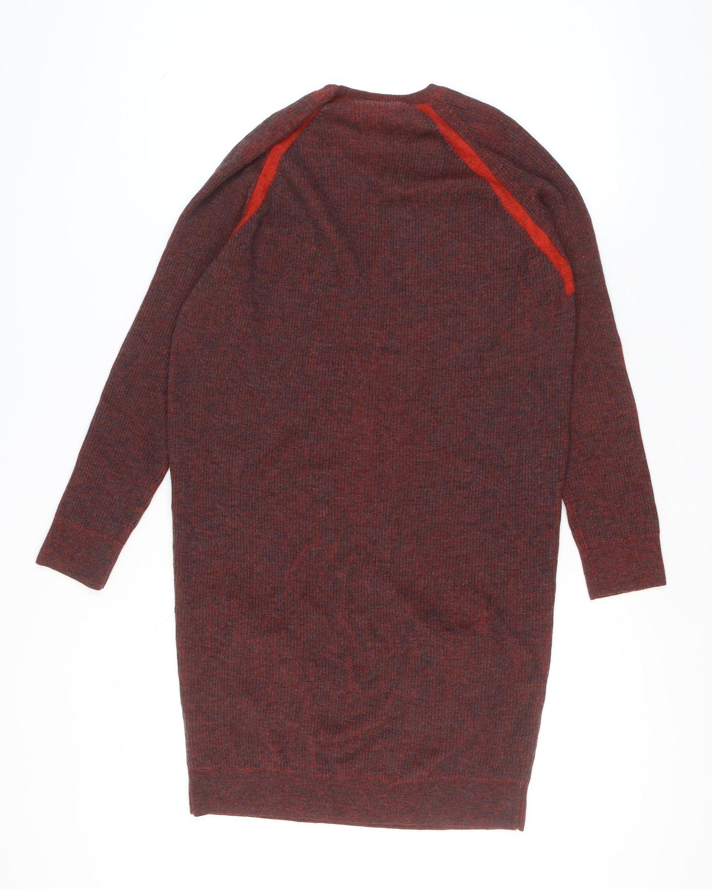 Womens UK Size M NICOLE FARHI Red Tunic Jumper