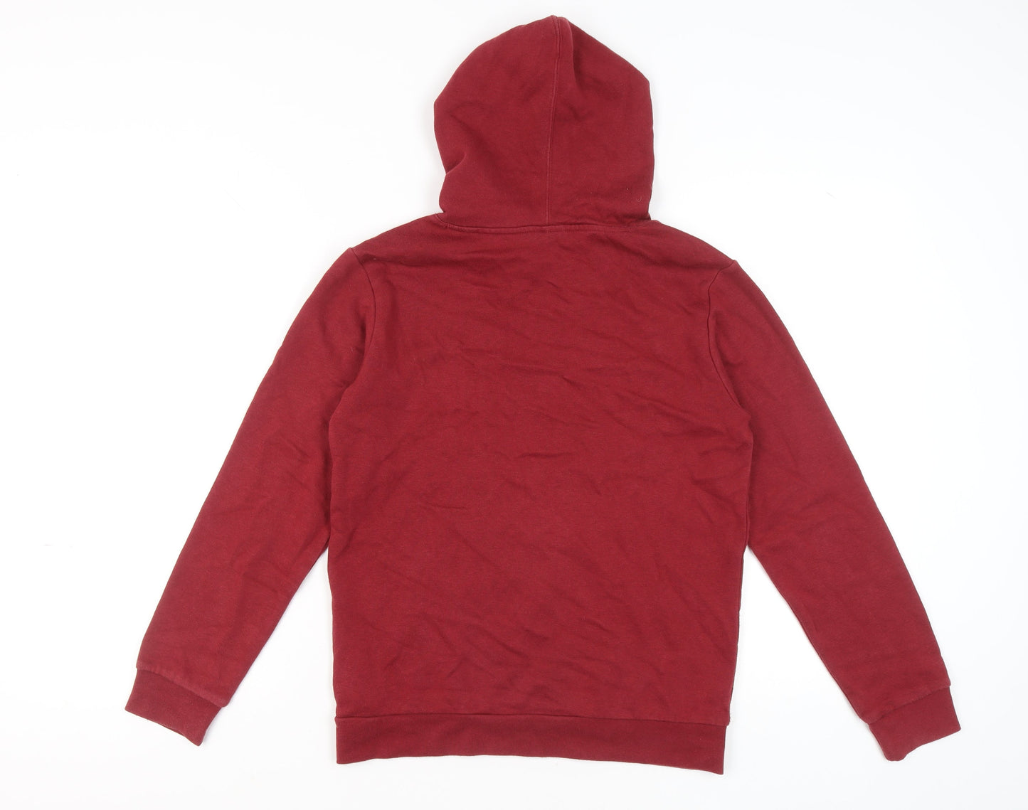 Mens UK Size S Champion Red Pullover Hoodie