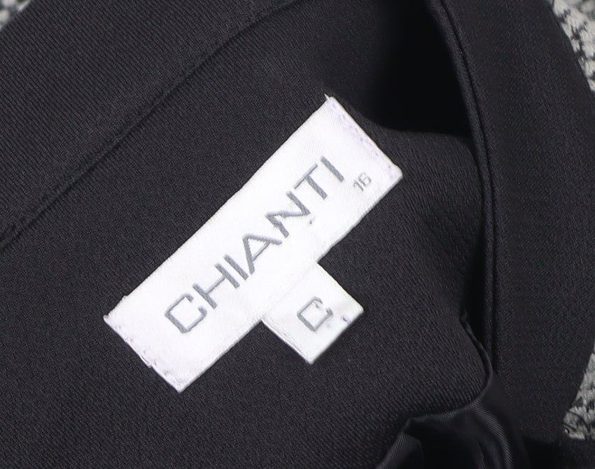 Womens UK Size 16 Chianti Grey Bomber Jacket