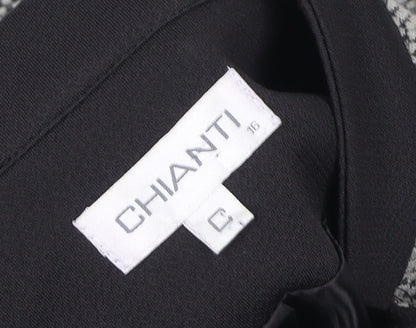 Womens UK Size 16 Chianti Grey Bomber Jacket