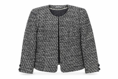 Womens UK Size 20 BHS Black Basic Jacket