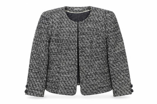 Womens UK Size 20 BHS Black Basic Jacket