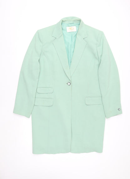 Womens UK Size 18 Country Casuals Green Overcoat