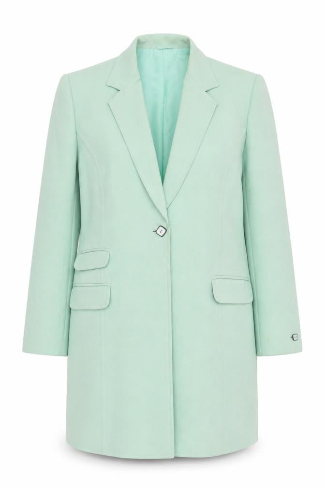 Womens UK Size 18 Country Casuals Green Overcoat