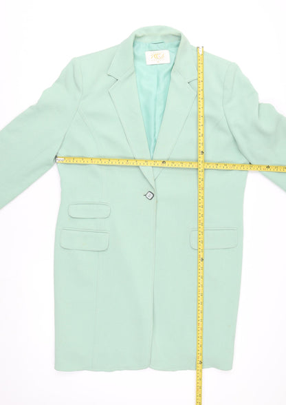 Womens UK Size 18 Country Casuals Green Overcoat