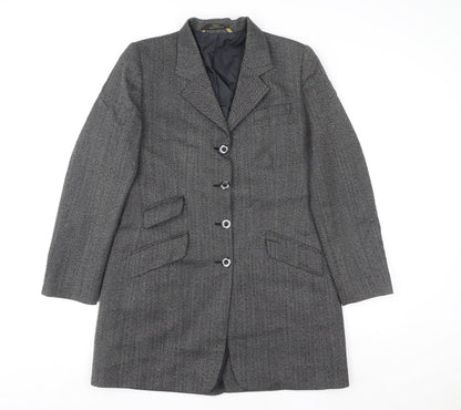 Womens UK Size 14 Marks and Spencer Regular Grey Blazer
