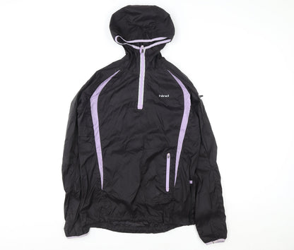 Womens UK Size 10 Hind Black Running & Jogging Gym & Training Walking Jacket