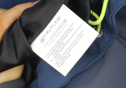 Mens UK Size S Whistler Blue Soft Shell