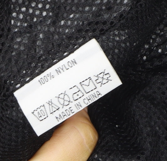 Mens UK Size XS Viga Black Windbreaker Coat
