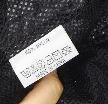 Mens UK Size XS Viga Black Windbreaker Coat
