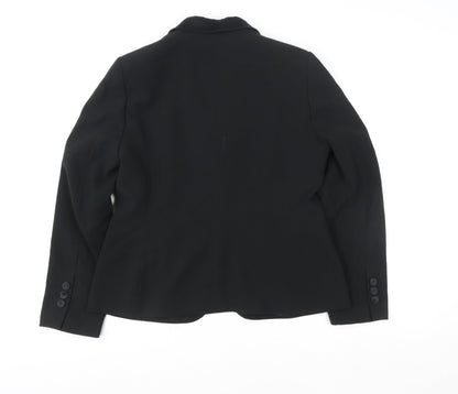 Womens UK Size 14 CC Black Blazer