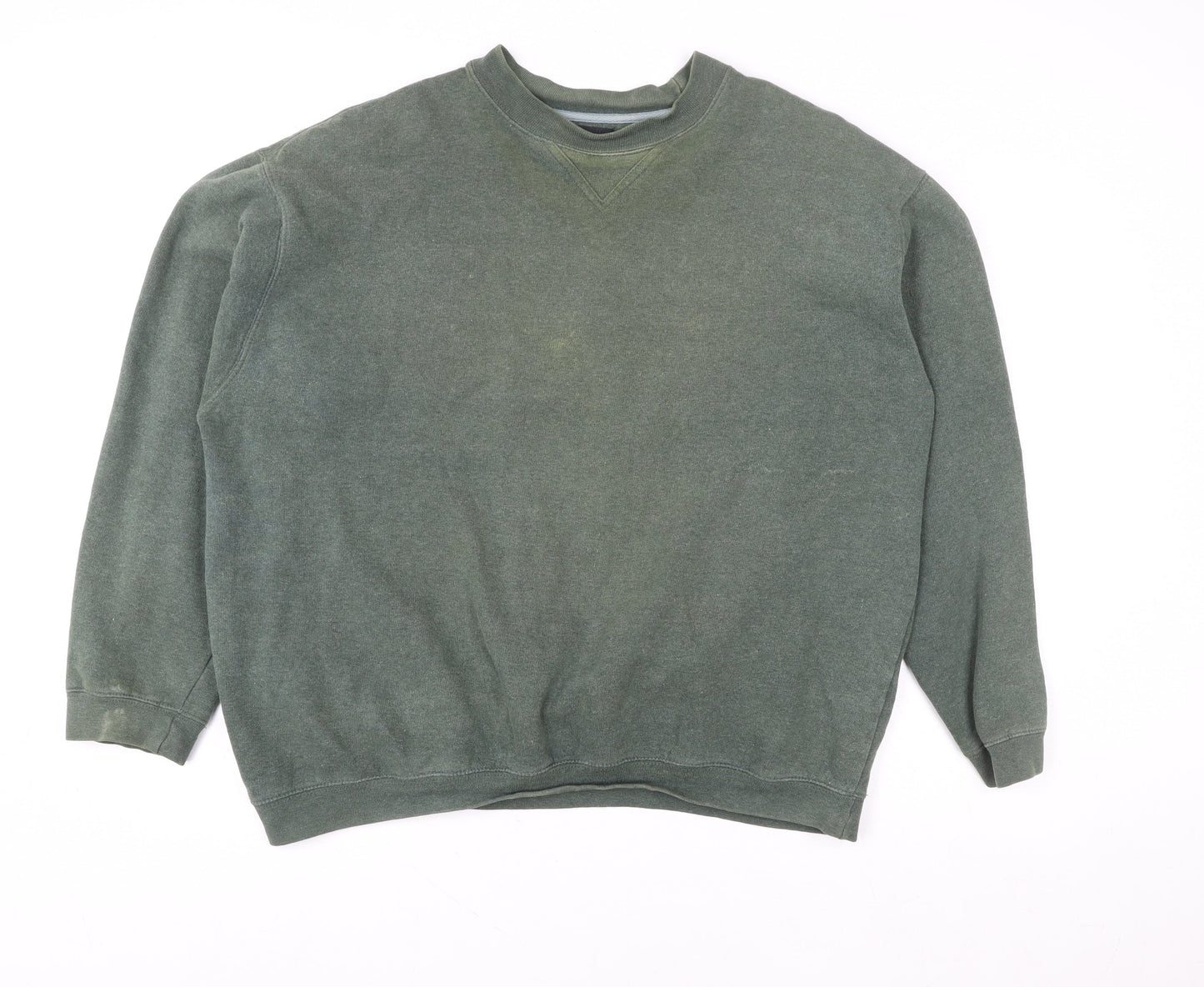 Womens UK Size L BHS Green Pullover Sweatshirt
