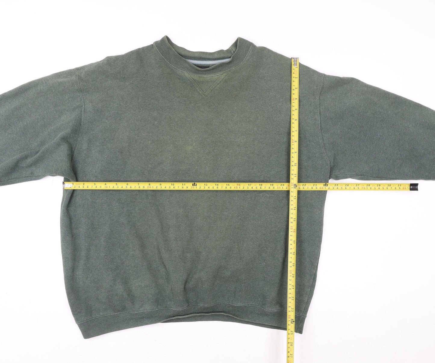 Womens UK Size L BHS Green Pullover Sweatshirt