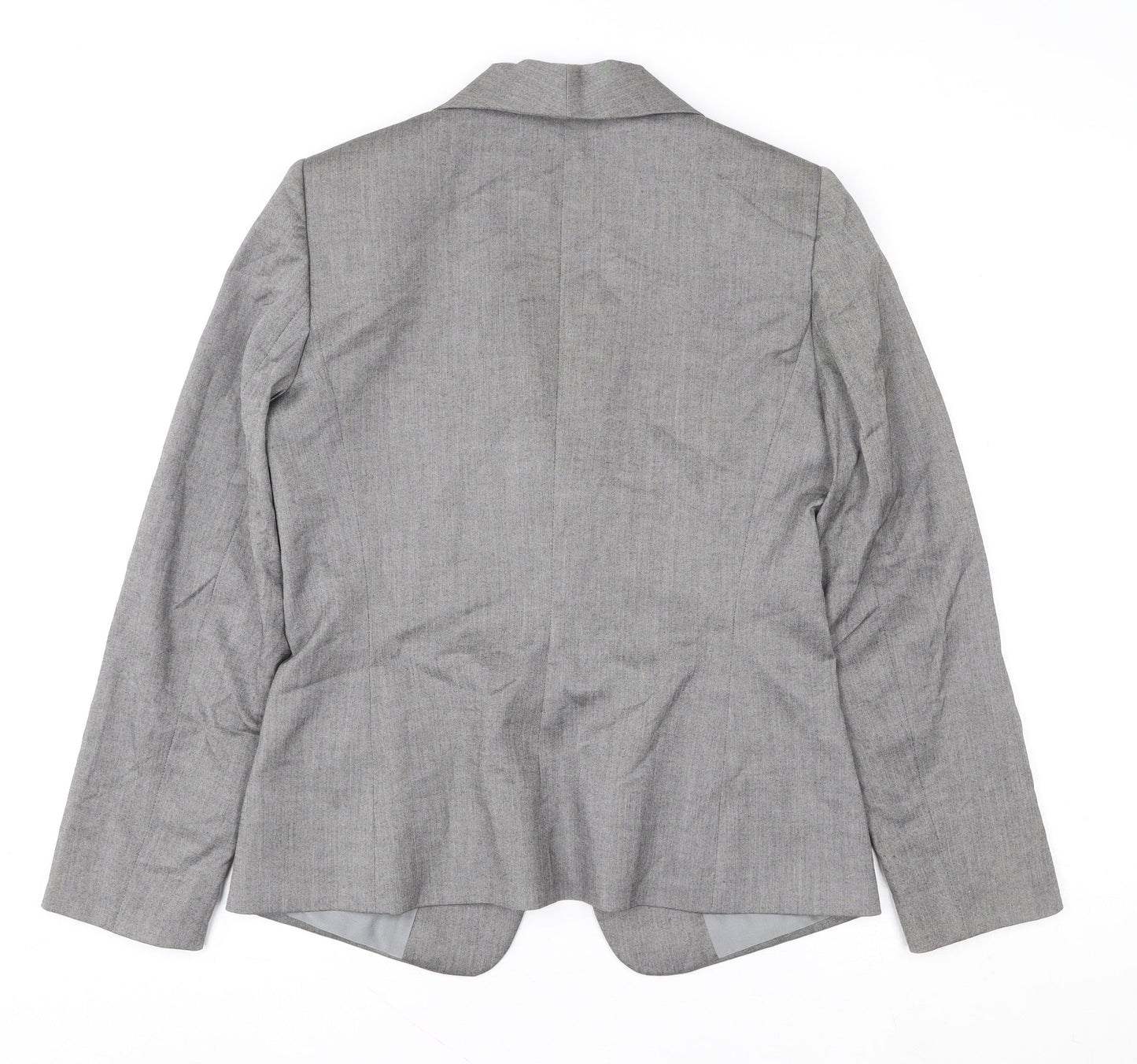 Womens UK Size 10 Alex Marie Regular Grey Suit Jacket