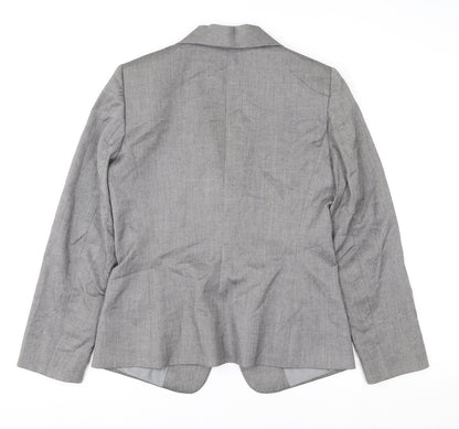 Womens UK Size 10 Alex Marie Regular Grey Suit Jacket