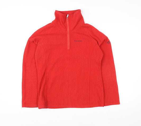 Mens UK Size 10 Craghoppers Red Pullover Sweatshirt