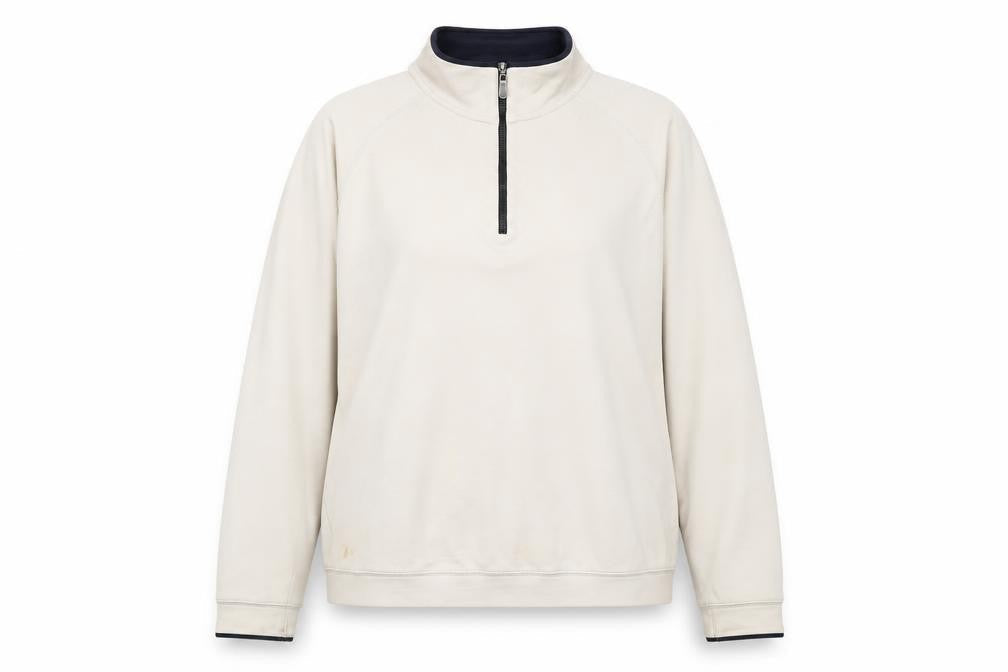 Womens UK Size M Bobby Jones Beige Pullover Sweatshirt