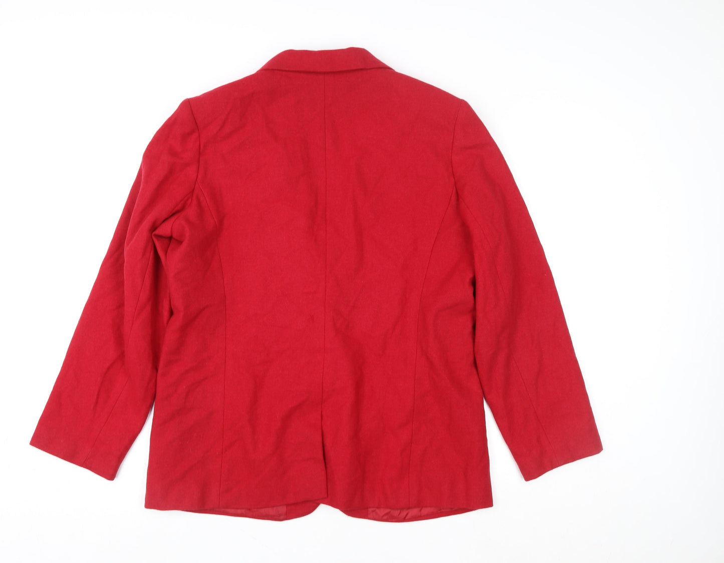 Womens UK Size 12 Sag Harbor Regular Red Blazer