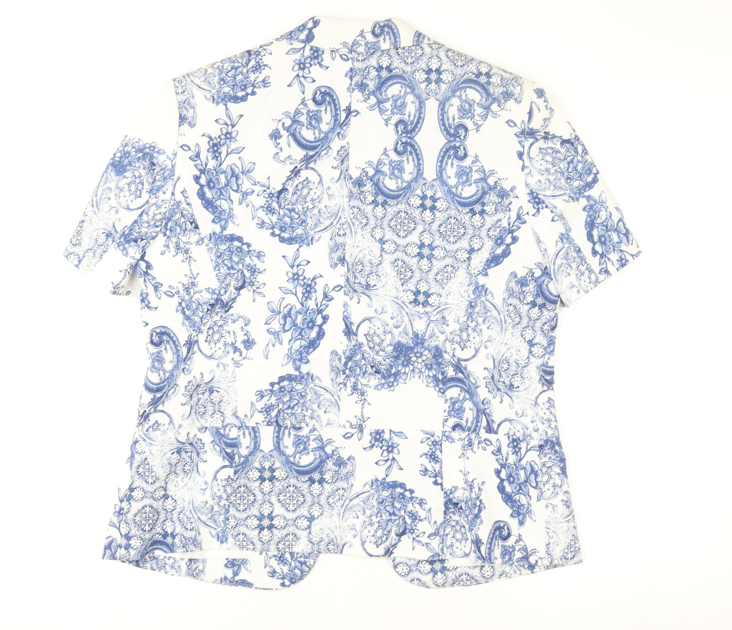 Womens UK Size 16 Viyella White Tunic Blouse