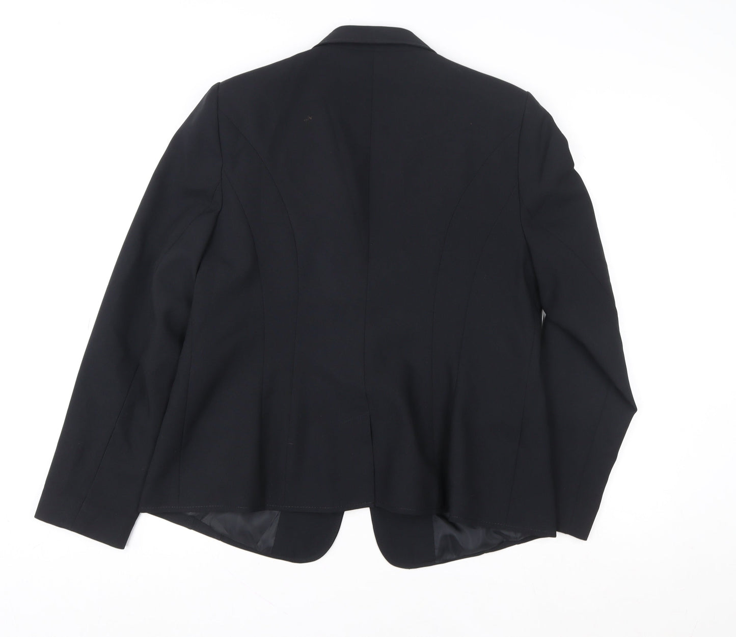 Womens UK Size 16 Peacocks Regular Black Blazer