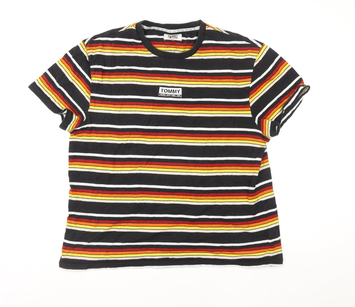 Mens UK Size XL Tommy Jeans Multicoloured  T-Shirt