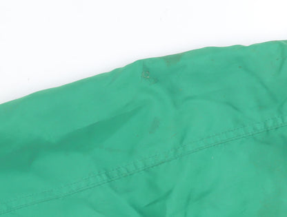 Mens UK Size 16 Being Casual Green Parka Coat