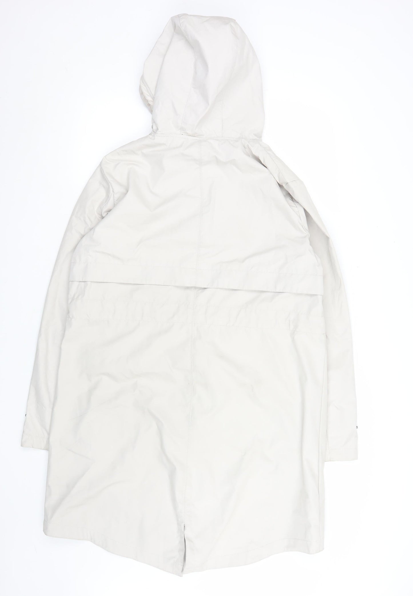 Womens UK Size 14 Gina Benotti Ivory Parka Coat