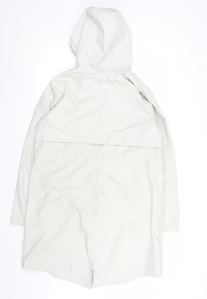Womens UK Size 14 Gina Benotti Ivory Parka Coat
