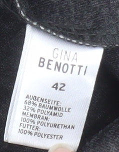 Womens UK Size 14 Gina Benotti Ivory Parka Coat