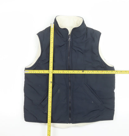 Womens UK Size 8 Marks and Spencer Blue Bodywarmer