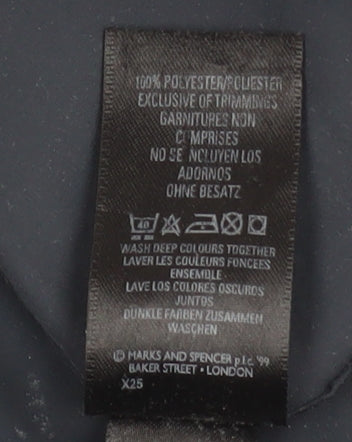 Womens UK Size 8 Marks and Spencer Blue Bodywarmer