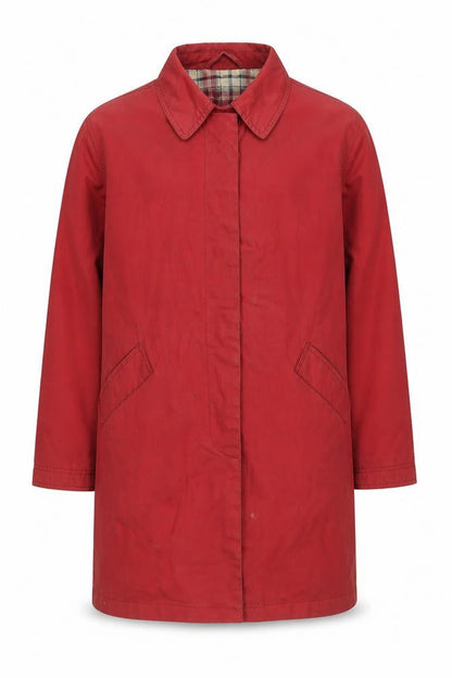 Mens UK Size S NEXT Red Rain Coat