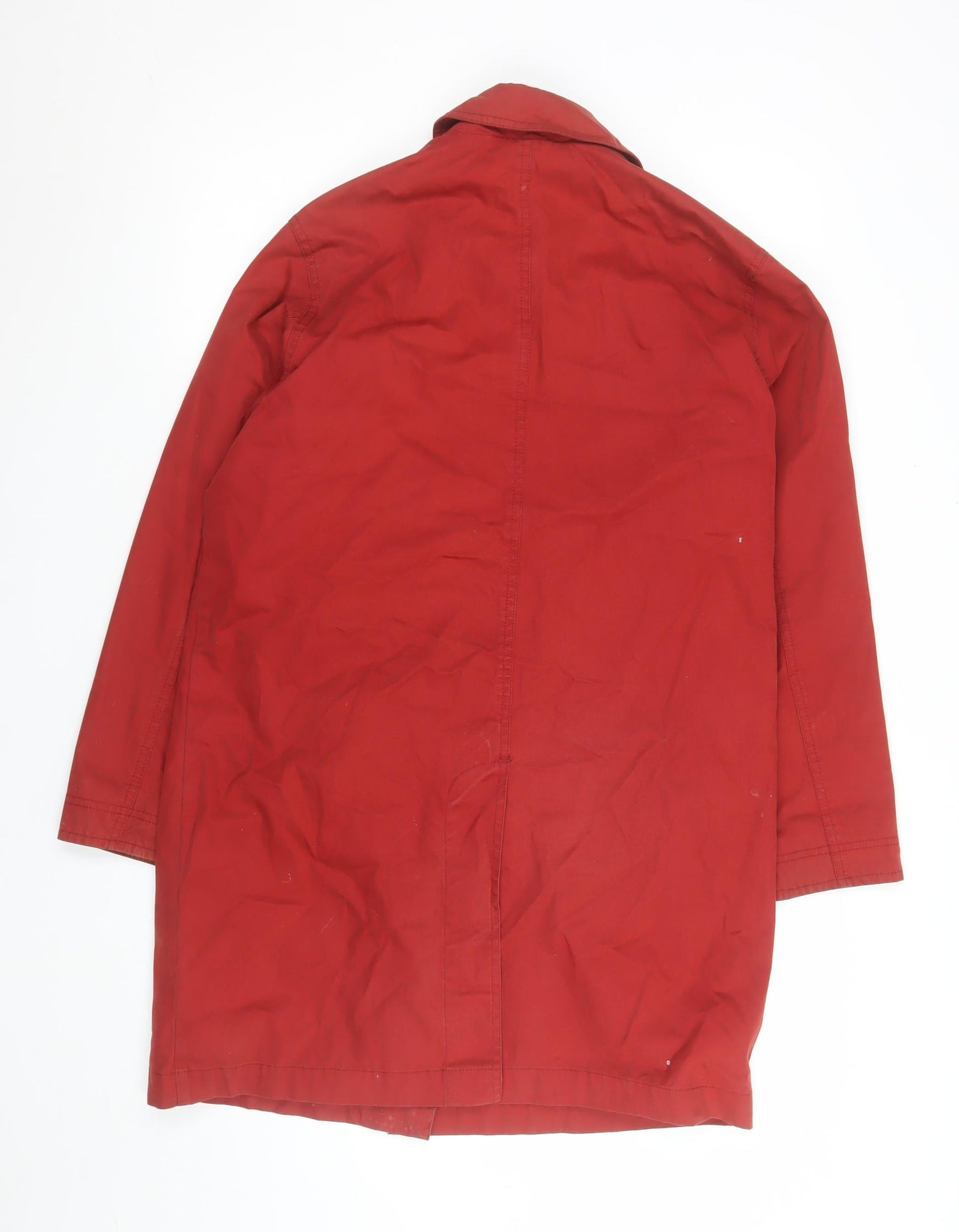 Mens UK Size S NEXT Red Rain Coat