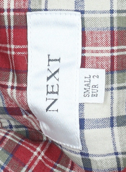 Mens UK Size S NEXT Red Rain Coat