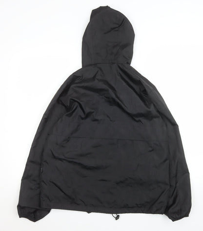 Mens UK Size M NX Sport Black Windbreaker Coat