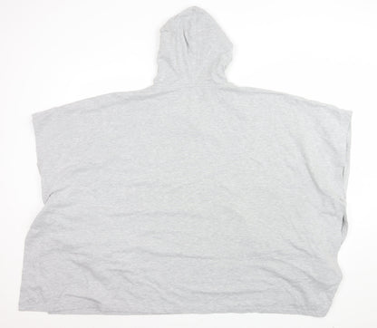 Womens UK Size 6-12 Avon Grey Cape Hoodie