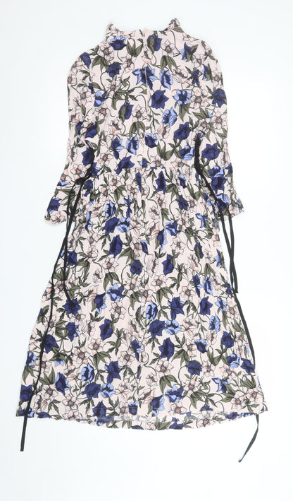 Womens UK Size 10 Topshop Fit & Flare Dress