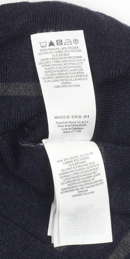 Womens UK Size 8 Phase Eight Bodycon Dress