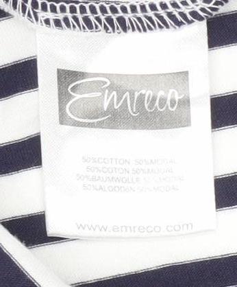 Womens UK Size 18 Emreco Blue Basic Jacket