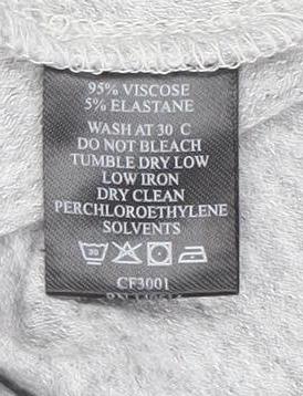 Womens UK Size L Christopher Fink Grey Basic Jacket