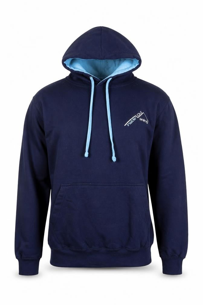 Mens UK Size S Just Hoods Blue Pullover Hoodie