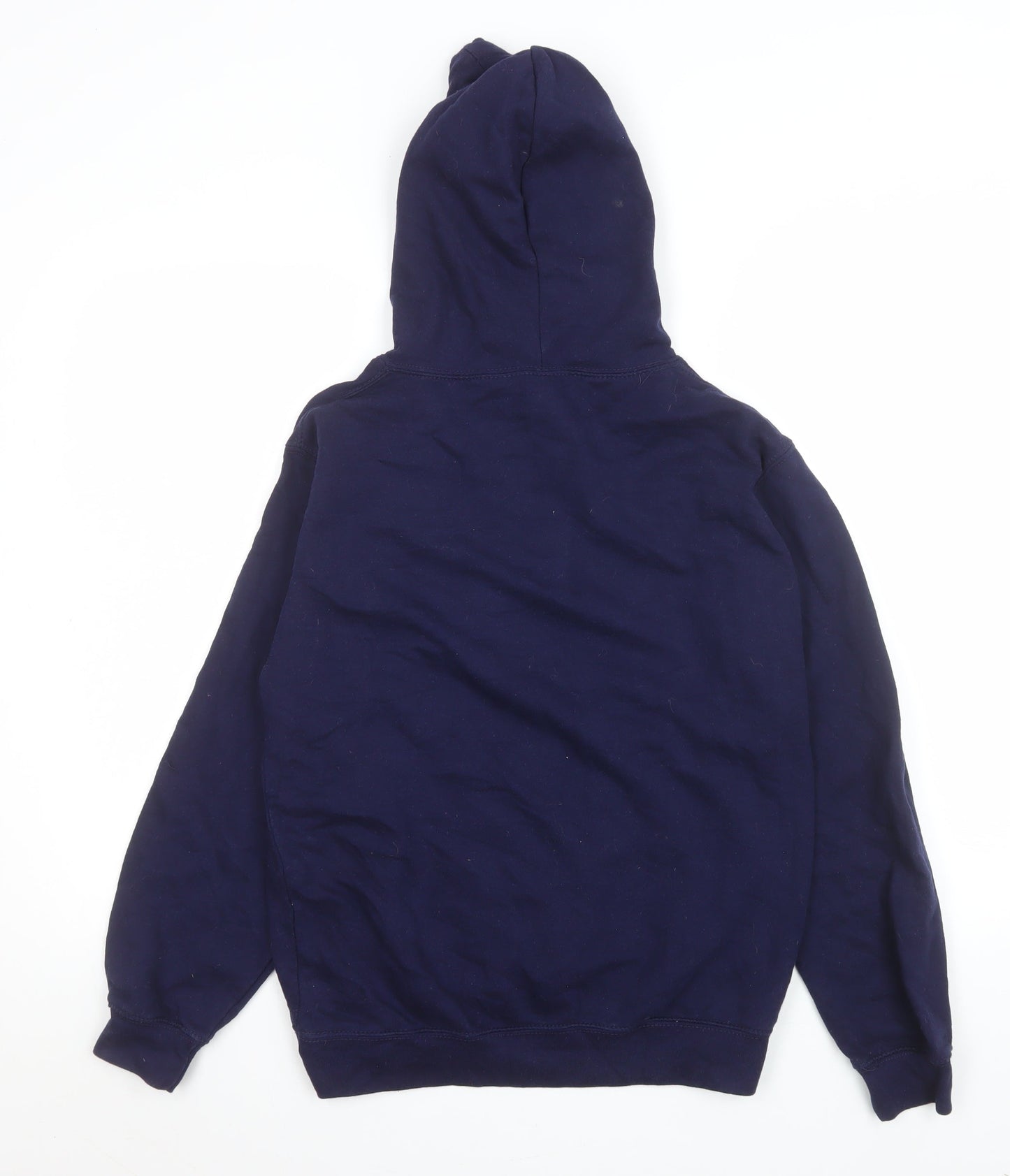 Mens UK Size S Just Hoods Blue Pullover Hoodie