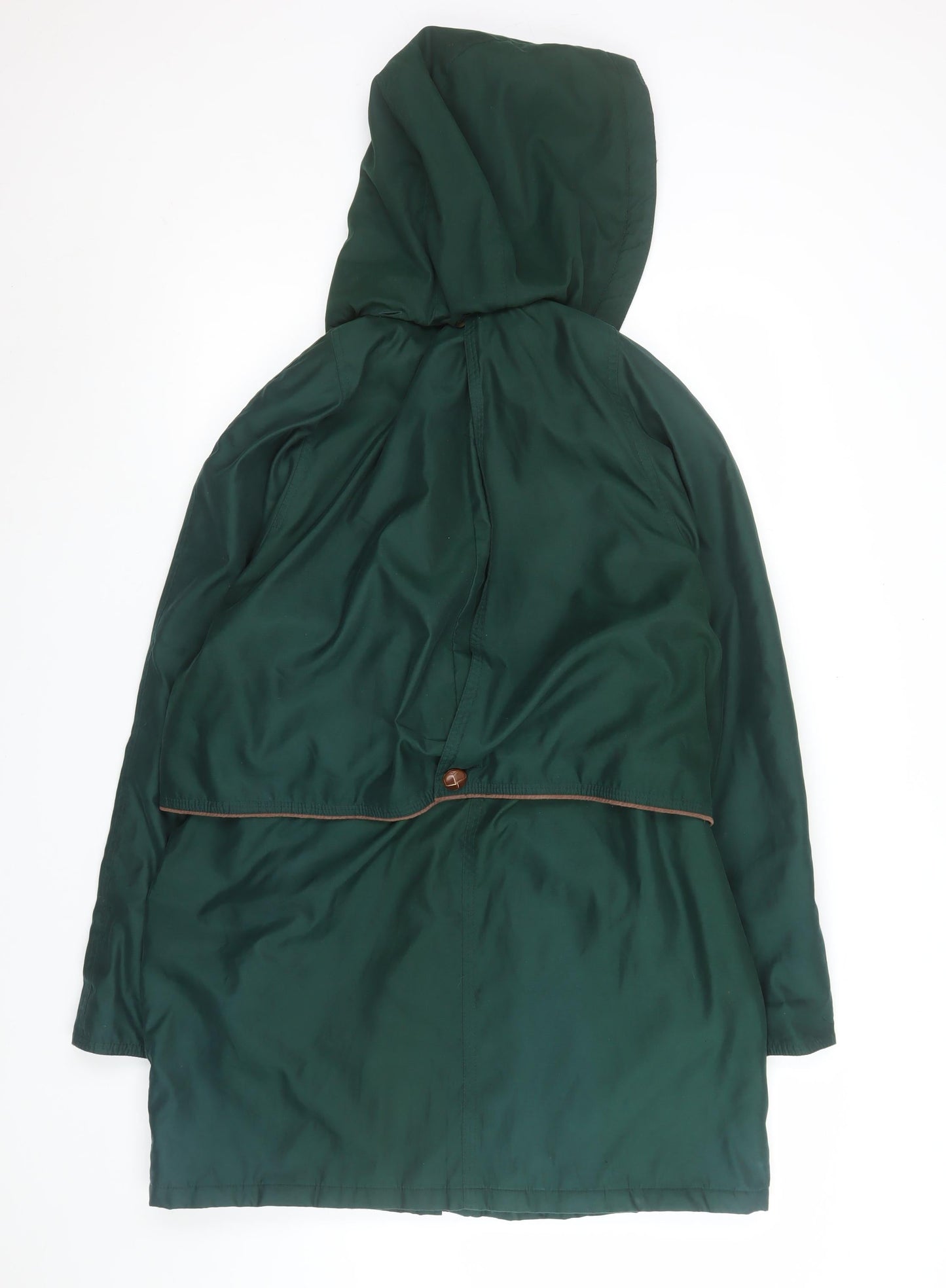 Mens UK Size 10 Marks and Spencer Green Parka Coat