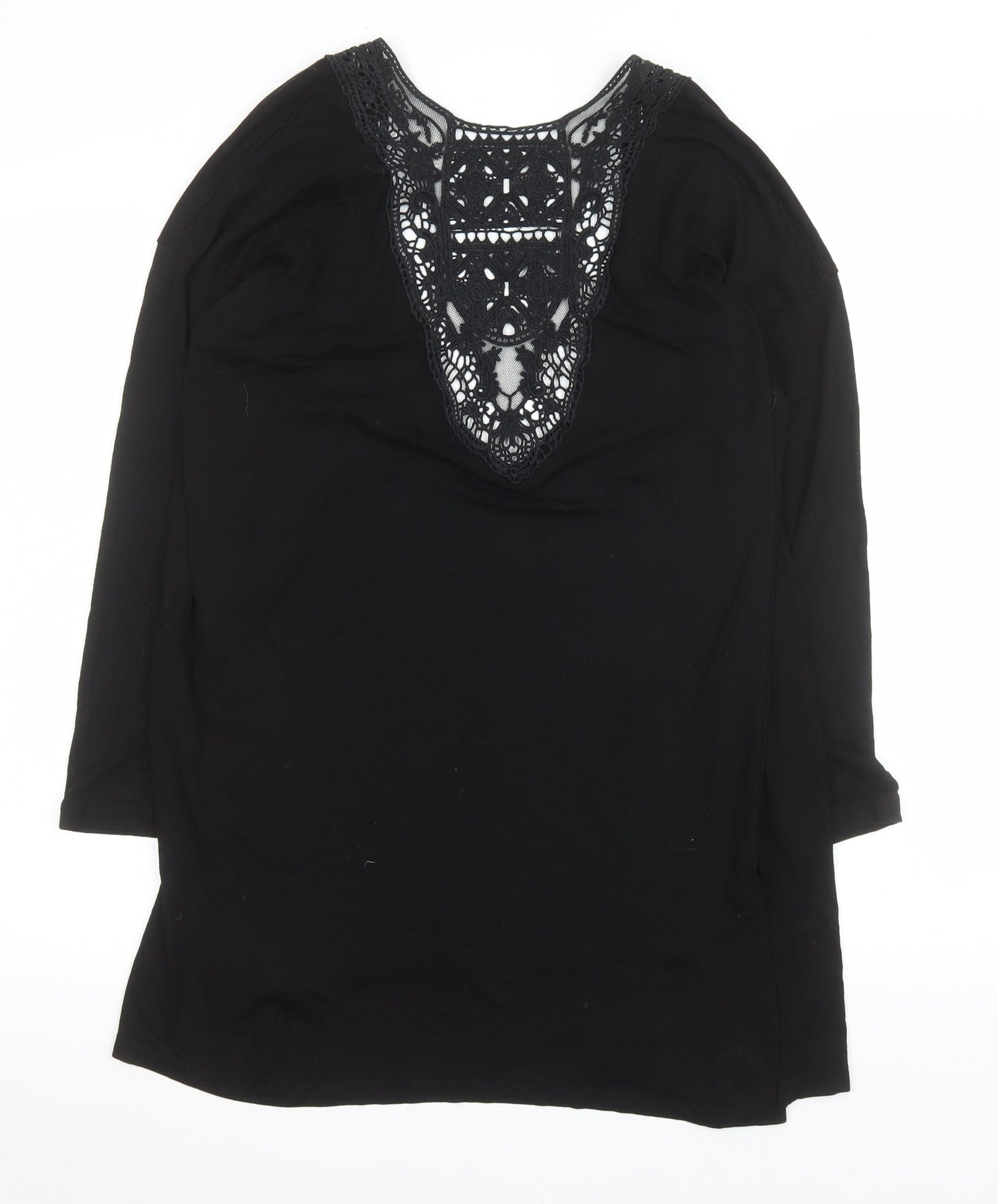 Womens UK Size 16 Peacocks Black Basic Jacket