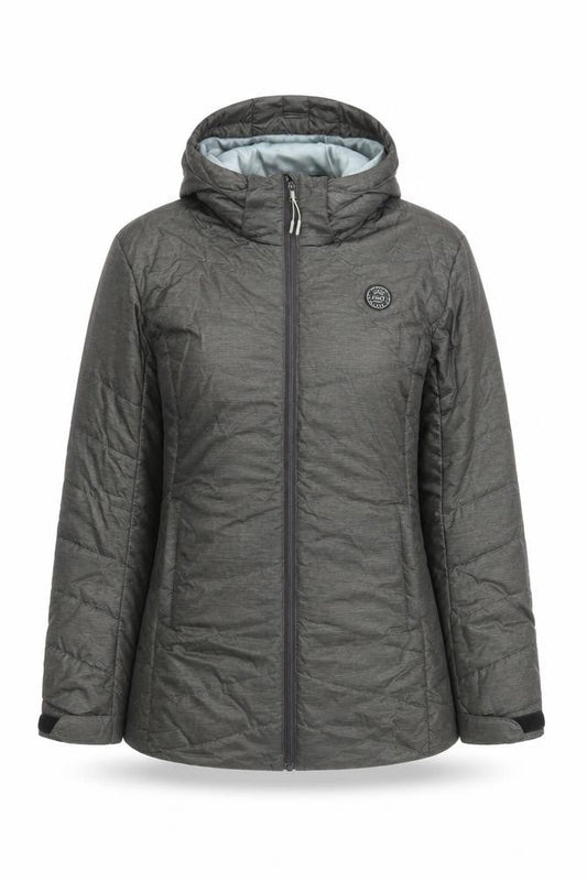Womens UK Size M Lizzy Grey Puffer Jacket