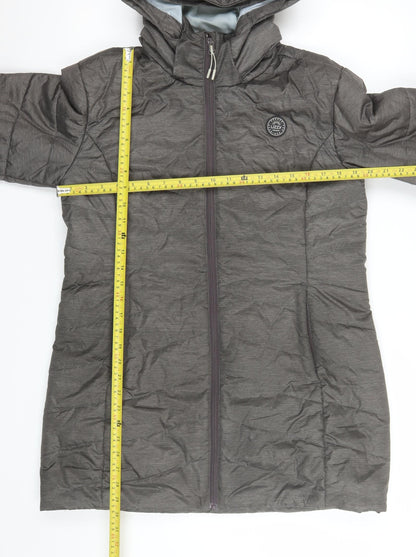 Womens UK Size M Lizzy Grey Puffer Jacket
